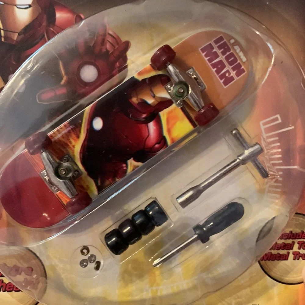 Marvel Iron Man Finger Board NIB